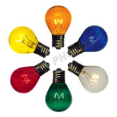 10 watt S11 Transparent Color Options