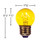 7 watt G12.5 Transparent Yellow