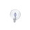 A single transparent suction cup hook, designed for temporary mounting on smooth, non-porous surfaces like glass, mirrors, or tiles. It features a clear plastic hook attached to the center of the suction cup, ideal for holding lightweight items such as decorations, lights, or utensils.