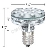 E14 Base 16 SMD LED Turbo Replacement Bulbs