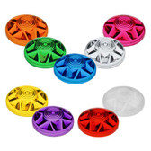 Universal Starlight Cabochon  Fixtures -  Cap Color Options