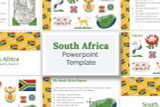 Download this South Africa PowerPoint deck template kit for your school report!
