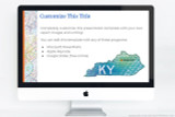 Customize each page of your Kentucky presentation. Add your own titles, writing, and images, or the use the included clip art. 
