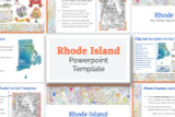 Rhode Island State PowerPoint Template Theme