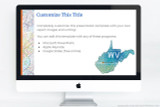 Customize each page of your West Virginia presentation. Add your own titles, writing, and images, or the use the included clip art. 
