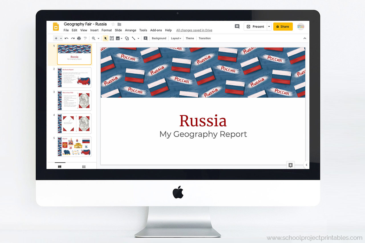 school project printables