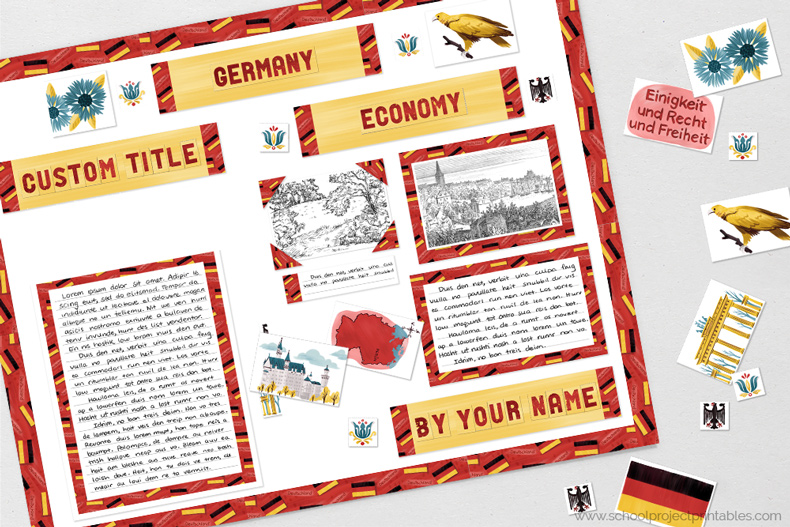 Printable clip are for Germany reports.