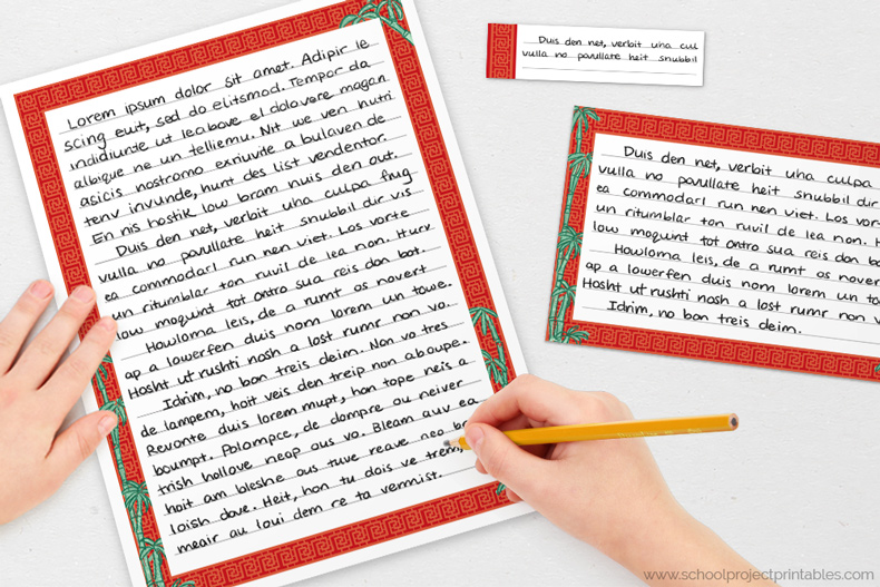 old map border writing template. Lined to handwrite Ancient China report. old map texture writing templates for handwriting Ancient China projects