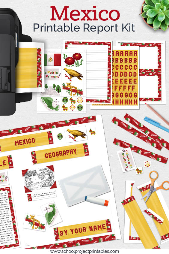 Printable kit for Mexico projects.