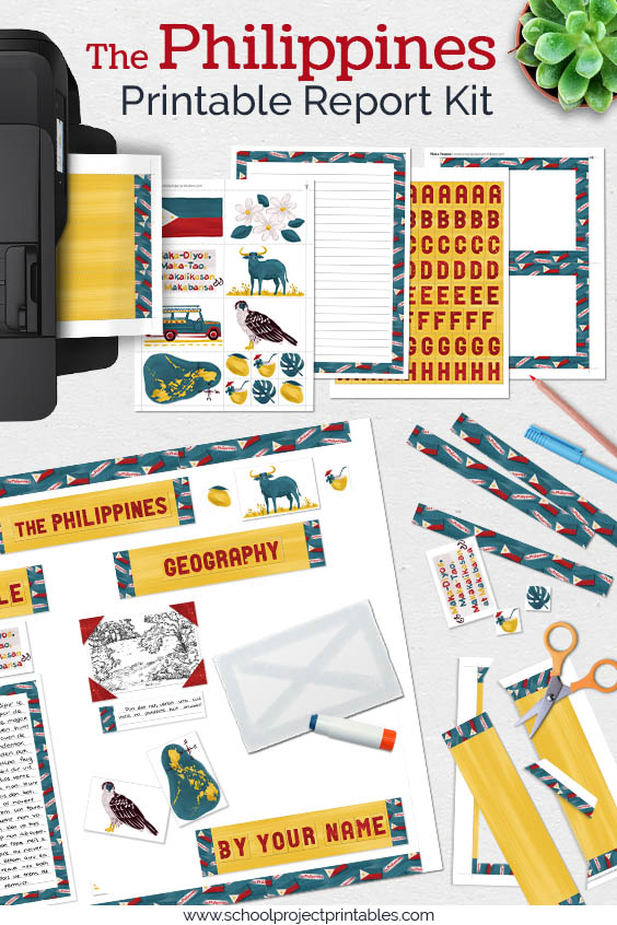 Printable kit for The Philippines projects.