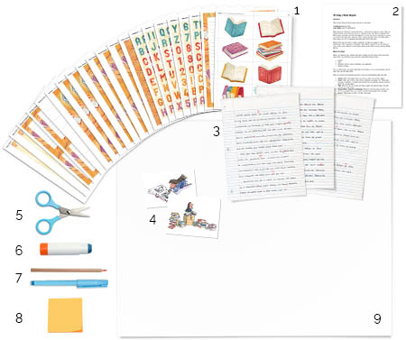 Reading Fair Book Report project display tutorial - supplies Reading Fair Book Report project display tutorial - supplies