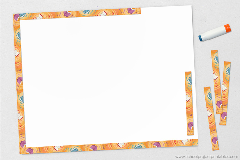 old map texture borders for poster board. Printable. old map textured borders being added to a poster board