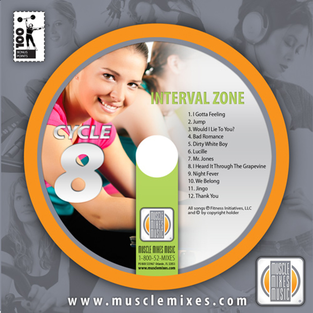 INTERVAL ZONE for Indoor Cycling -CD