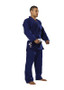 Judo Elite Uniform, Single Weaved Stitch, White, Blue, Uniform Set