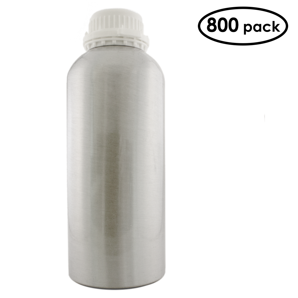 800 - 32 oz Aluminum Bottles  with Plug and Cap - Free Shipping Lower 48 US States
