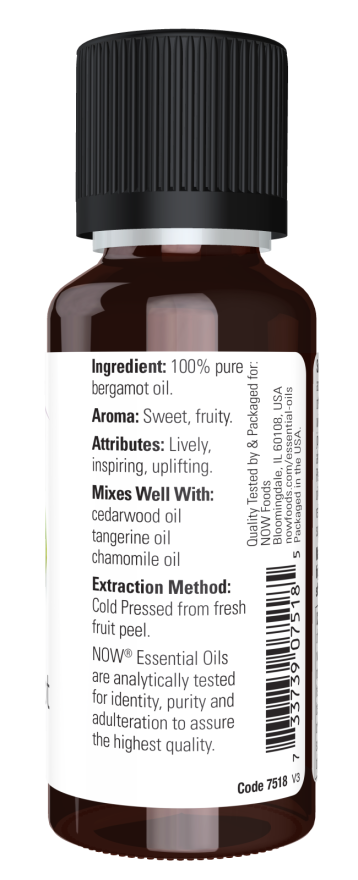 Bergamot Essential Oil - 1 fl oz