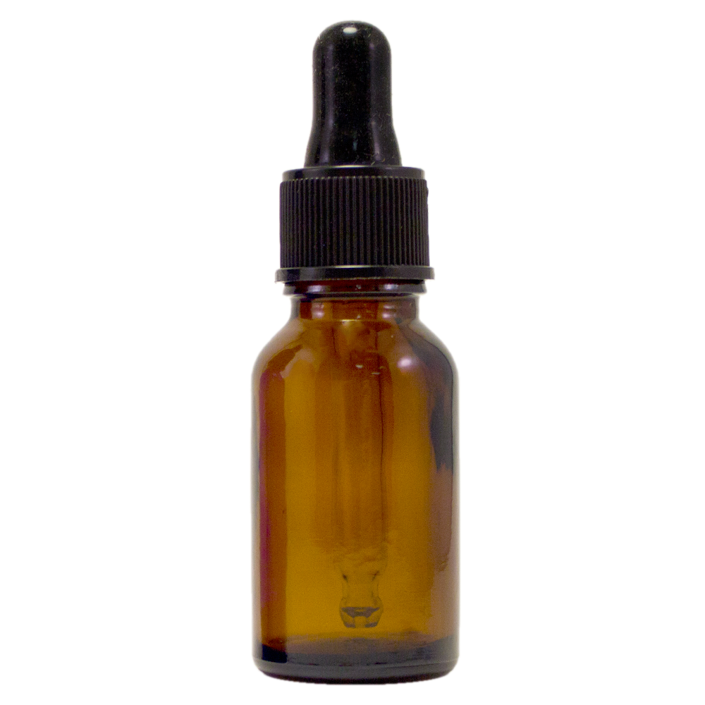 Lotus Brands Amber Glass Bottle with Dropper 1 oz Unit