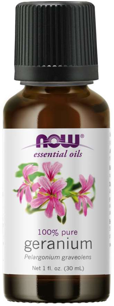 Now Foods Essential Oil  Geranium Oil 1oz 100% pure essential oil