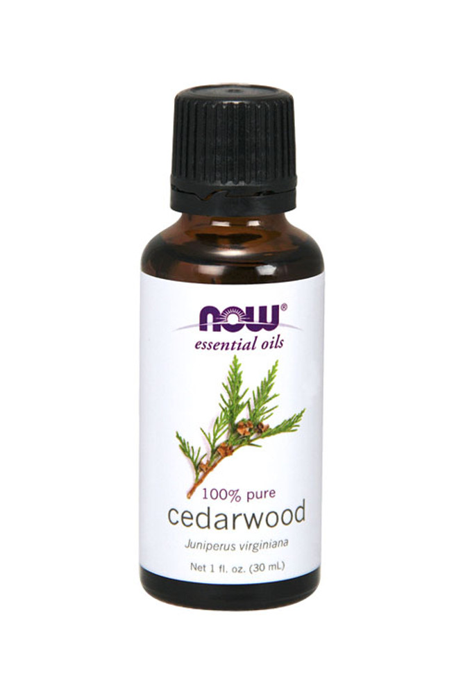 Now Foods Cedarwood oil 1oz 100% pure essential oil