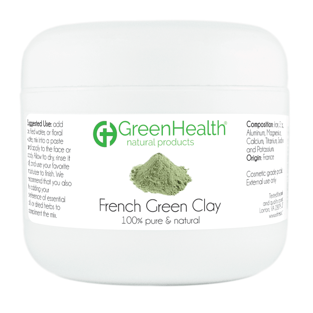 French Green Clay Powder GreenHealth Clays & Butters Wholesale
