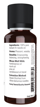 Now Foods Essential Oil - Balsam Fir Needle Oil - 1 fl oz