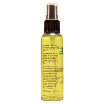 Grapeseed Skin Care Oil - 2 fl oz w/ Black Spray Cap