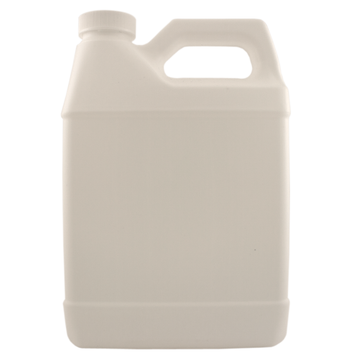 32 fl oz White Plastic Jug w/ White Cap