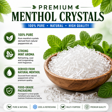 Menthol Crystals (1 ounce to 10 lbs)
