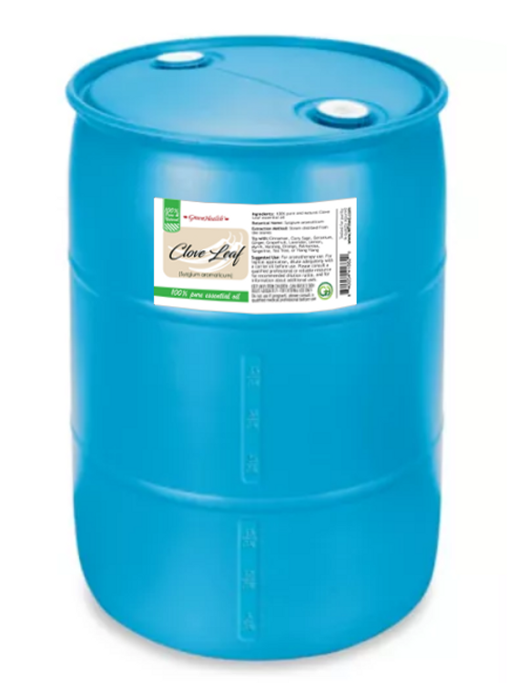 Bulk Clove Leaf Essential Oil - 200 kilograms (net weight)