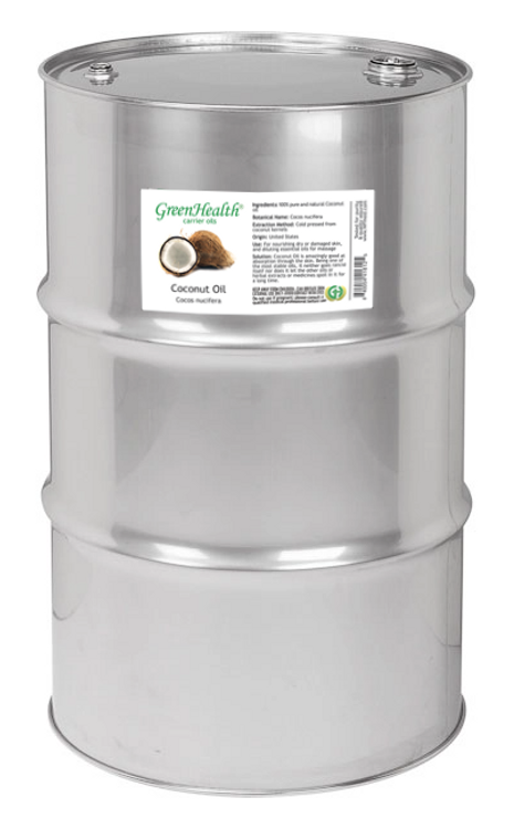 Bulk Coconut Oil Fractionated - 190 kilograms (net weight) - Ship free if order total over $5k