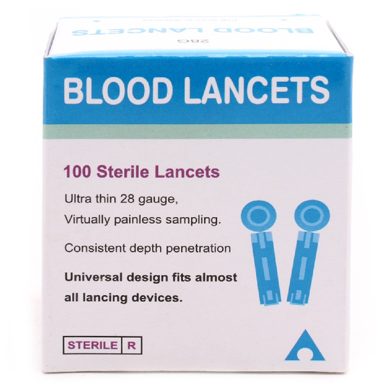 Sterile Blood Lancets 100/Box WFMED