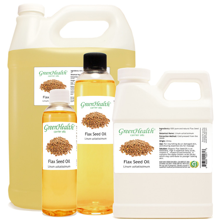 flax seed oil 1oz 2oz 4oz 8oz 16oz 32oz