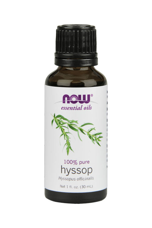 Now Foods Hyssop oil 1oz 100% pure essential oil