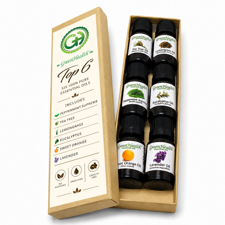 Top 6 Essential Oil Set