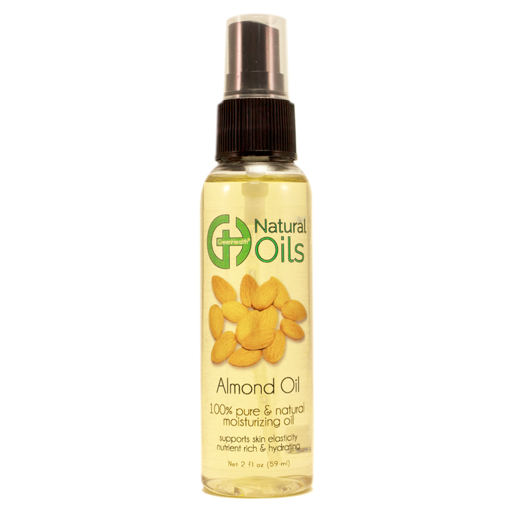 Almond Sweet ORGANIC Skin Care Oil - 2 fl oz w/ Black Spray Cap
