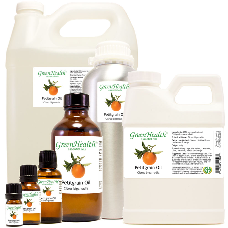 100% pure petitgrain oil citrus bigarradia