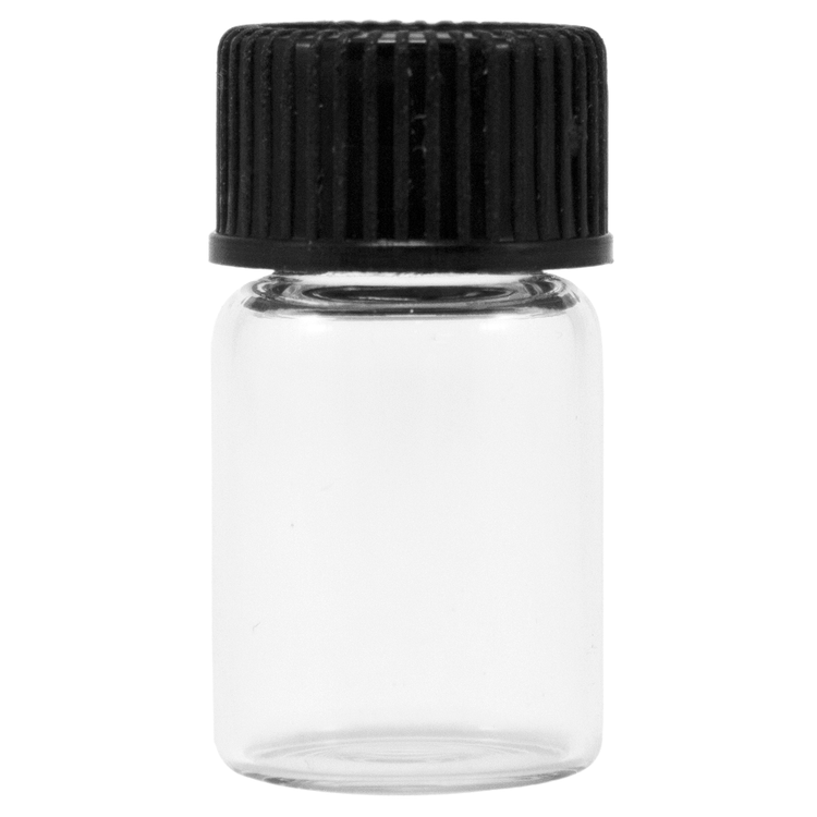 1/2 Dram Glass Vials - Pack of 12
