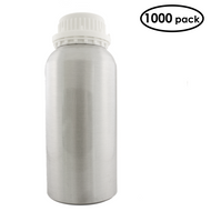 1000 - 16 oz Aluminum Bottles with Plug and Cap - Free Shipping Lower 48 US States