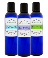 4oz Massage Oil Sampler Set