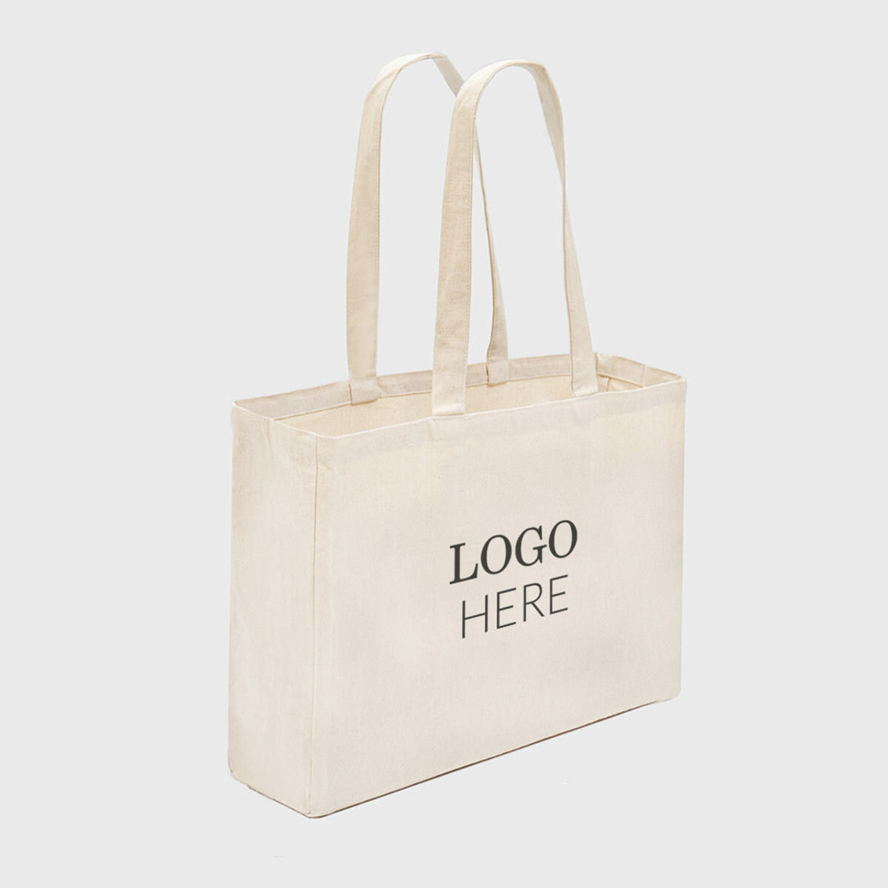 Large Natural 10oz Recycled Canvas Bag | LargeFabric Bags