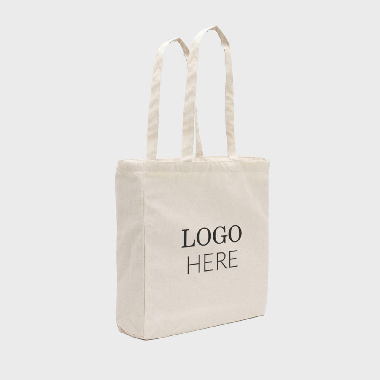 Personalised Large 8oz Recycled Canvas Bag with Gusset | WBC.co.uk