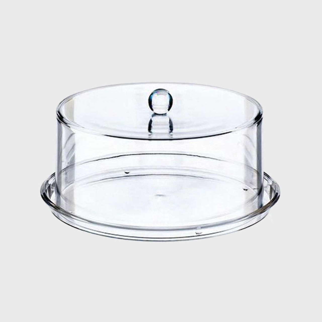 34 cm Acrylic Cake Stand with Dome Cover B4170 — AlatDapur