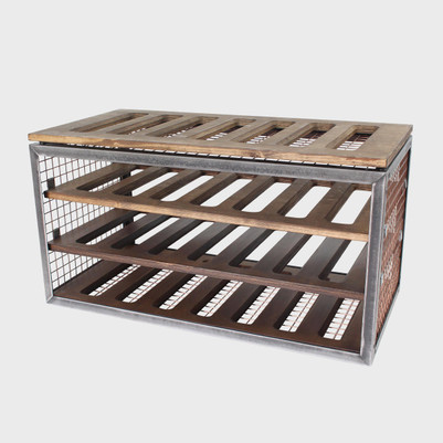 BRIX Dark Oak Bottle Shelf pk 1 BRBS