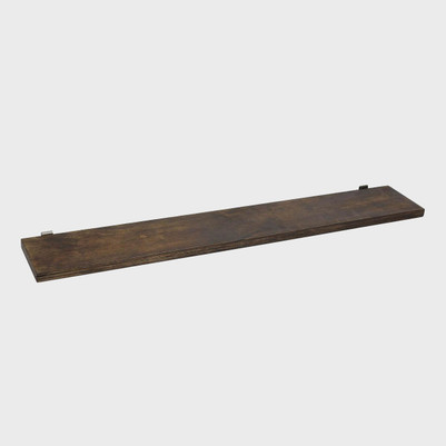 BRIX Small Dark Oak Hanging Shelf pk 1 R17BS8