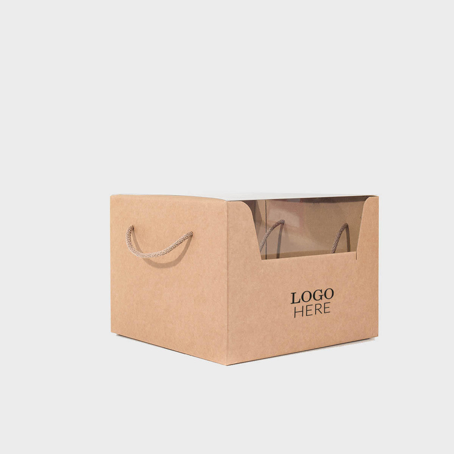 Paper bags for cake boxes – EcoPakOnline