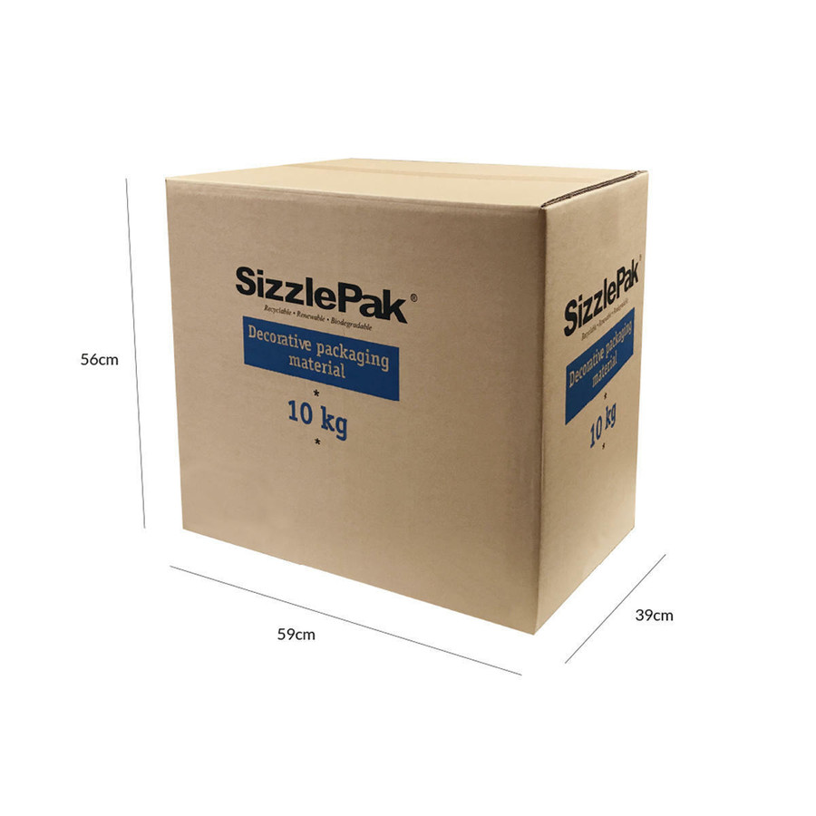 Carton 10 kg frisure papier SizzlePack Blanche