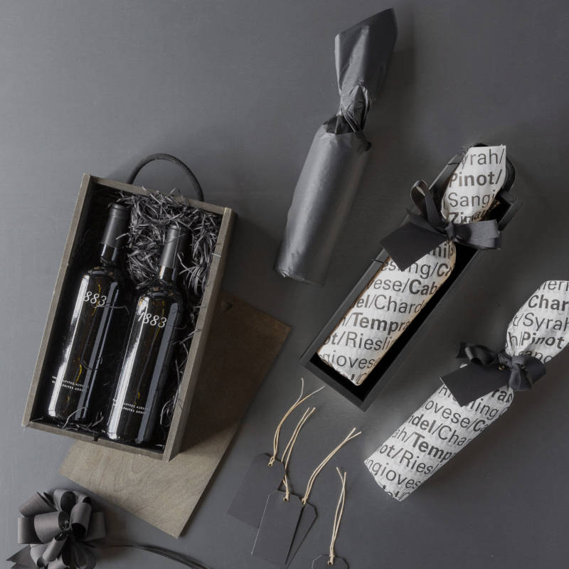 How to Gift Wrap a Wine Bottle | StampWithTami.com