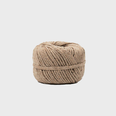 Natural Jute Twine 100m Roll, in Kraft | WBC