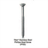 Simpson Strong-Tie TTN25234PFSS Titen-Phillips HD 1/4 x 2-3/4 410SS Screw 500 Pk