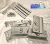 Simpson BVLZ-KT4 Brick Veneer Ledger Connector - ZMAX Finish 4 Ledgers Per Kit FramingFasteners